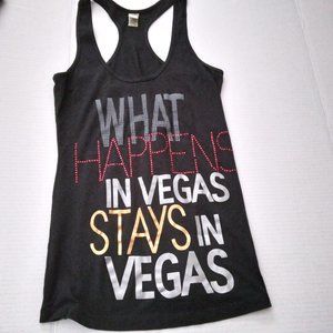 Vegas T-shirt Black with colors XS